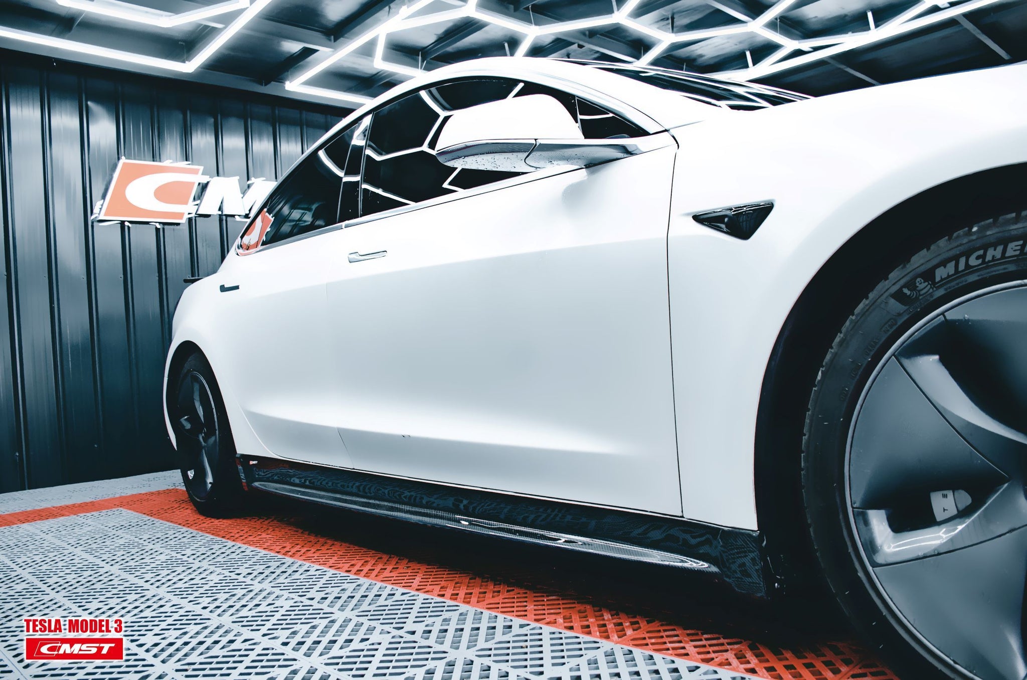 New Release!! CMST Tesla Model 3 Carbon Fiber Side Skirts Ver.3 – CMST  Tuning
