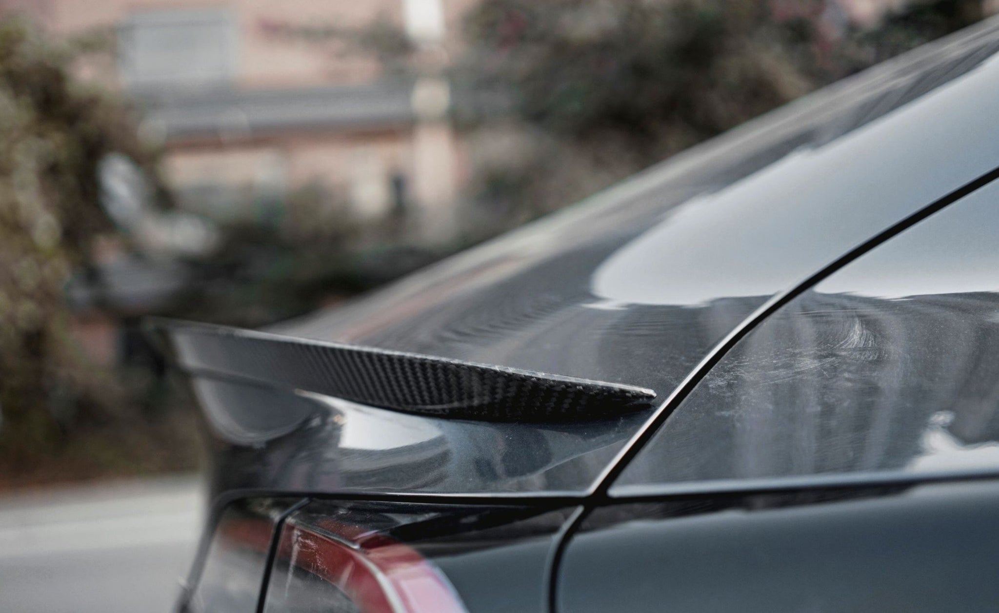 New Release!!! CMST Tesla Model 3 Carbon Fiber Rear Spoiler Wing