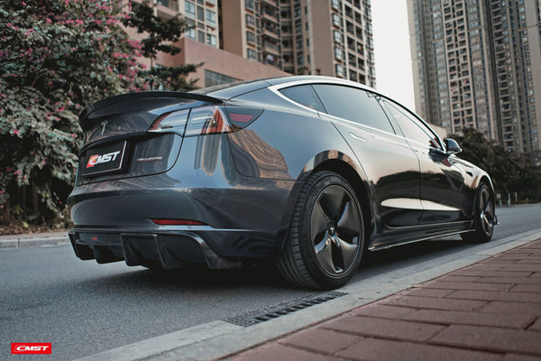 CMST Tesla Model 3 Carbon Fiber Rear Spoiler Ver.2