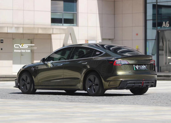 CMST Tuning Rear Bumper & Rear Diffuser for Tesla Model 3