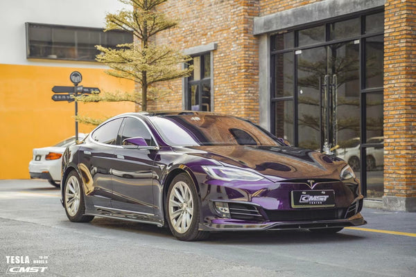 CMST  Carbon Fiber Upper Valences for Tesla Model S 2016-2019