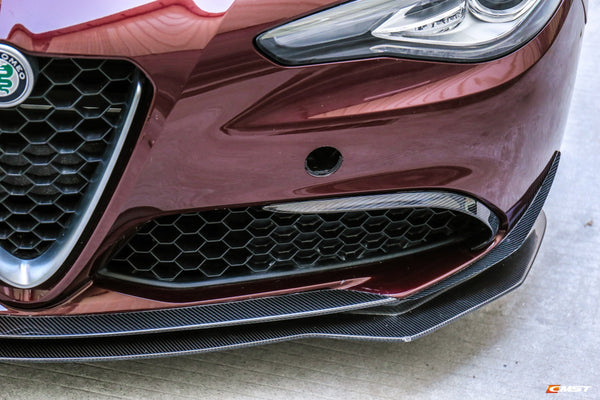 CMST Tuning Alfa Romeo 2016-ON Giulia Carbon Fiber Front Bumper Canards
