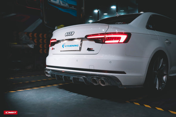 CMST Tuning Carbon Fiber Rear Diffuser for Audi A4 S-Line / S4 B9 2017-2019
