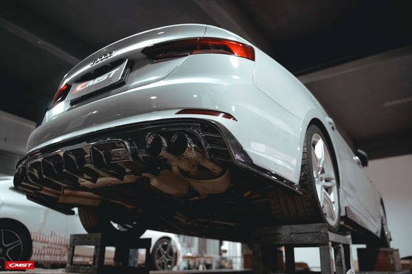 CMST Tuning Carbon Fiber Side Skirts for Audi A5 / S5 B9 2017-2020 Sedan