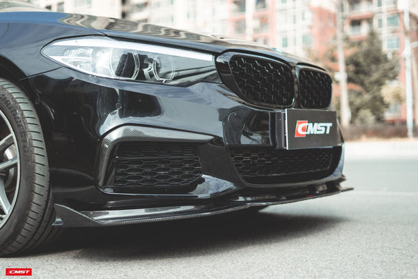 CMST Tuning Carbon Fiber Front Lip for BMW 5 Series G30 / G31 2017-2020  Pre-facelift