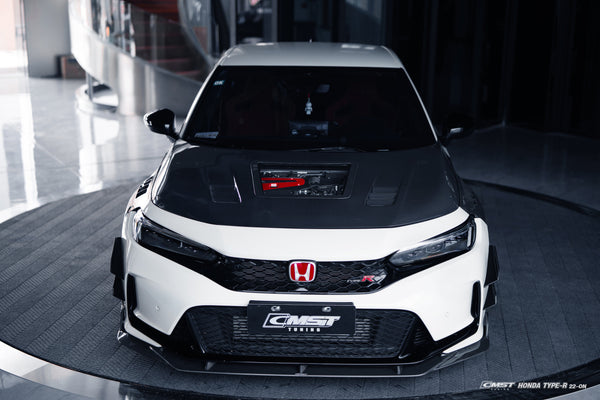CMST Tuning Pre-preg Carbon Fiber Front Canards for Honda Civic Type-R FL5 - performance speedshop