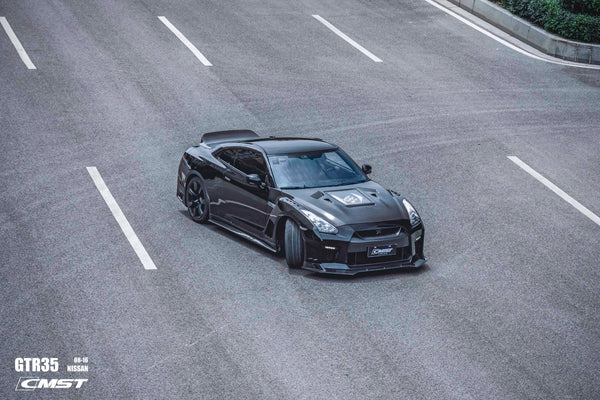 CMST Tuning Stage 2 Front Bumper & Front Lip for Nissan GTR GT-R R35 2008-2016 Facelift Conversion Kit