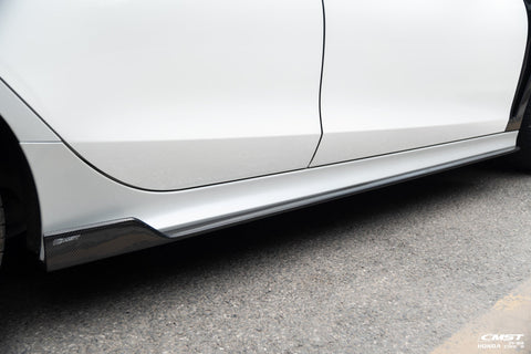 CMST Tuning Carbon Fiber Side Skirts for Honda Civic 11th Gen Sedan