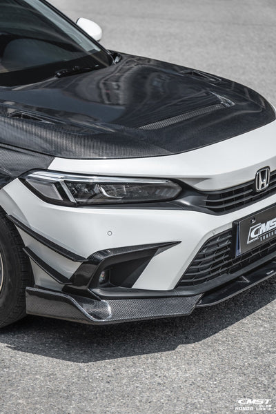 CMST Tuning Carbon Fiber Front Bumper Intake Vent Cover for Honda Civic 11th Gen Sedan