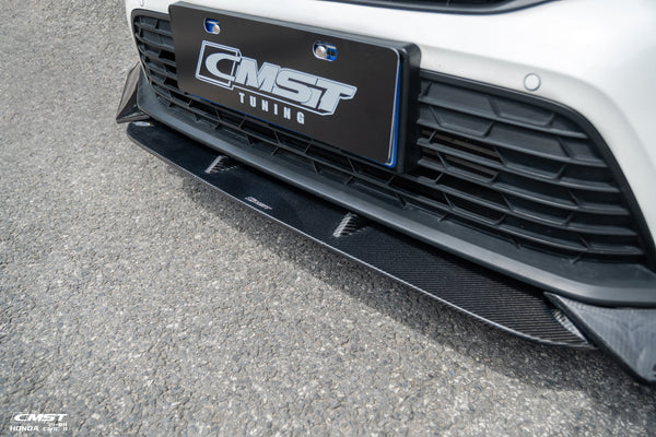 CMST Tuning Carbon Fiber Front Splitter for Honda Civic 11th Gen Sedan
