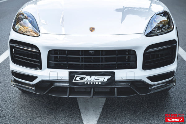 CMST Tuning Carbon Fiber Front Lip for Porsche Cayenne Coupe 9Y3 2018-ON