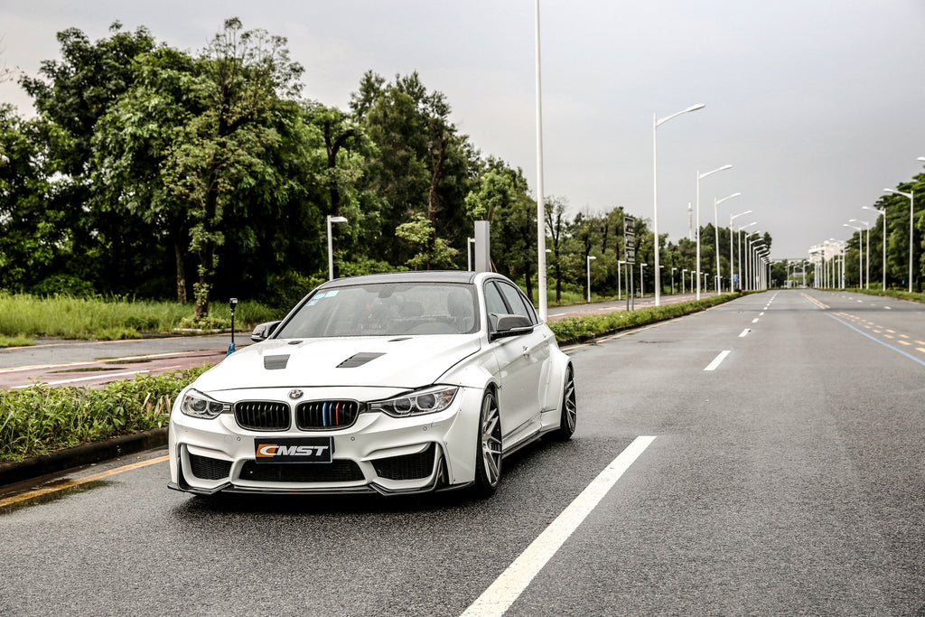 CMST Tuning Carbon Fiber Glass Transparent Hood Bonnet for BMW 3 Serie –  CarGym