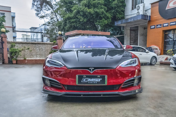 CMST Tuning Carbon Fiber Hood Bonnet for Tesla Model S & Plaid 2016-ON