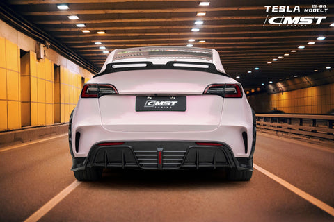 CMST Tuning Carbon Fiber Rear Diffuser Ver.6 for Tesla Model Y