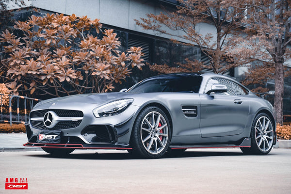CMST Tuning Carbon Fiber Side Skirts for Mercedes Benz C190 AMG GT GTS 2015-2017