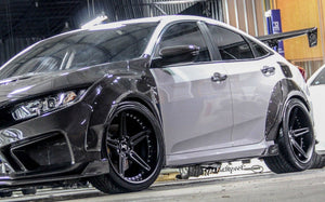 CMST Tuning Carbon Fiber Widebody Fenders & Wheel Arches for Honda 10th Gen Civic