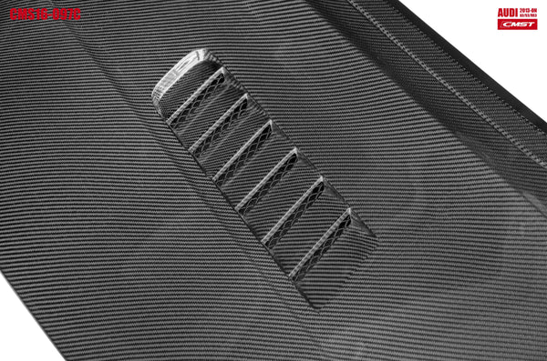 CMST Tuning Glass Transparent Carbon Fiber Hood Bonnet Ver.3 for Audi RS3 2018-2020 & 2014-2020 A3 & A3 S Line & S3