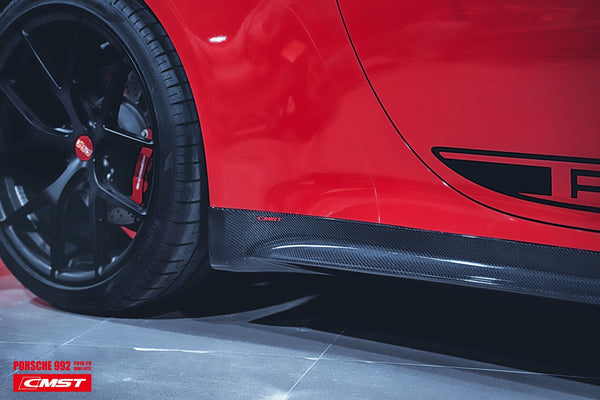 CMST Tuning Carbon Fiber Side Skirts for Porsche 911 992 2020