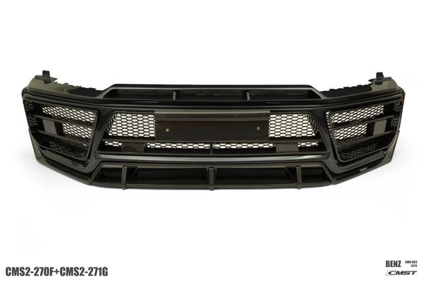 CMST Tuning Partial Carbon Fiber Front Bumper & Splitter for Mercedes Benz G63 G550 G500 W464