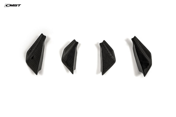 CMST Tuning Pre-preg Carbon Fiber Front Bumper Canards for Aston Martin DB11