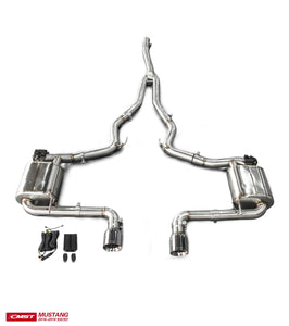 CMST Ford Mustang S550 2.3 Ecoboost 2015-2020 Stainless Steel Catback Valvetronic Exhaust System