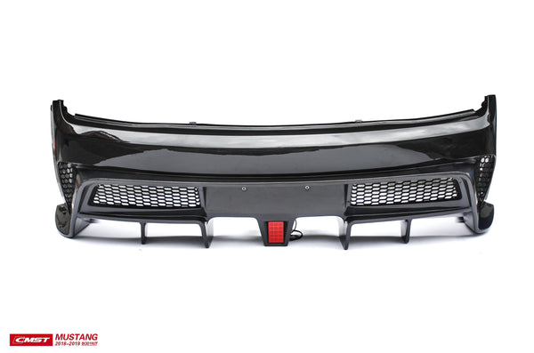 CMST Tuning Rear Bumper With Diffuser for Ford Mustang S550.1 S550.2 2015-2022