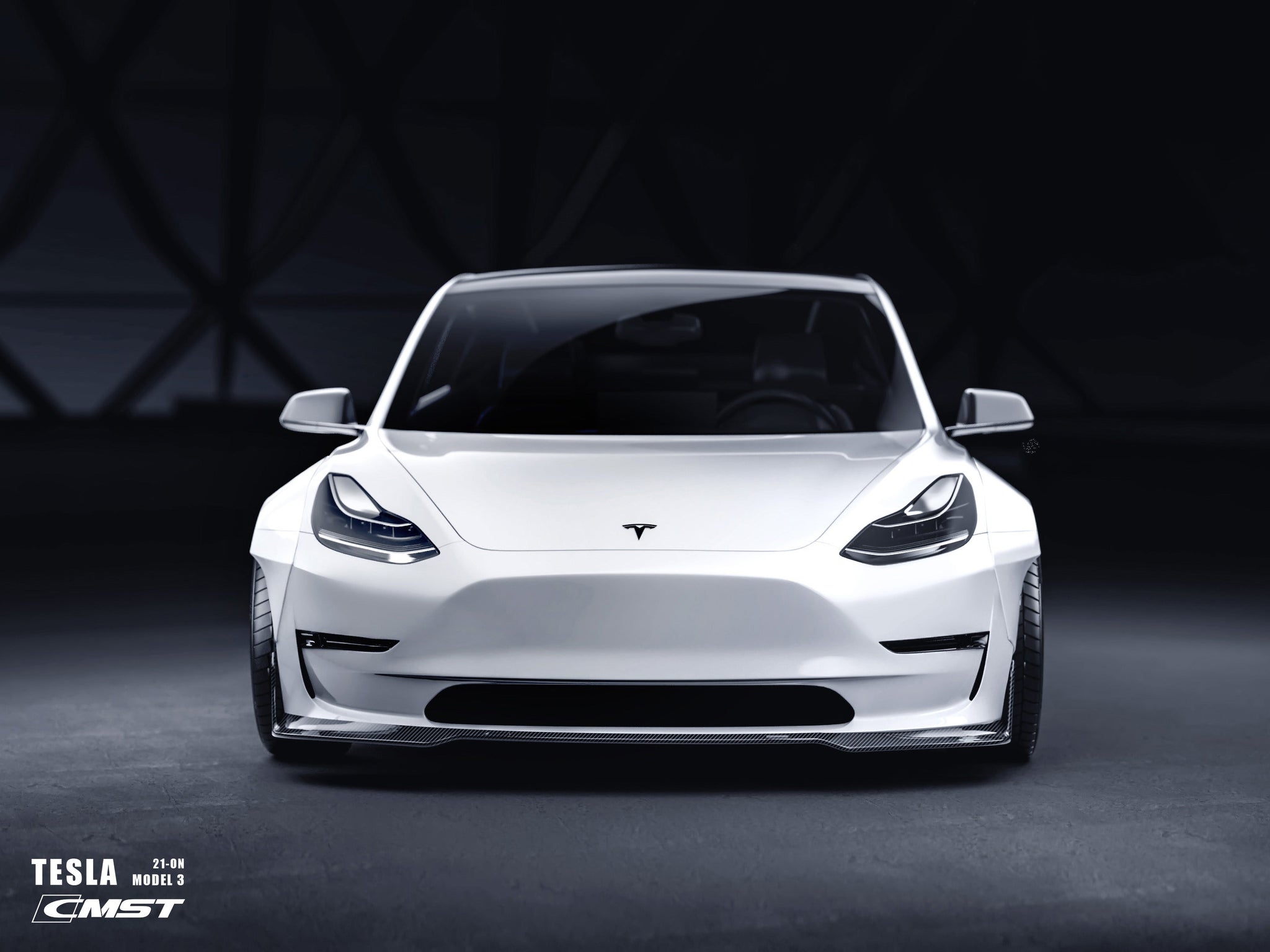 New Release!!! CMST Tesla Model 3 Carbon Fiber Full Body Kit Style