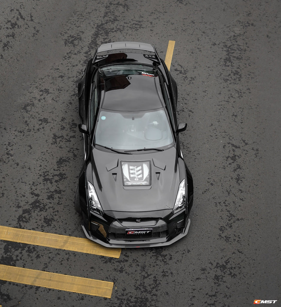 CMST Carbon Fiber Rear Spoiler for Nissan GTR GT-R R35 2008-2016 – CMST  Tuning