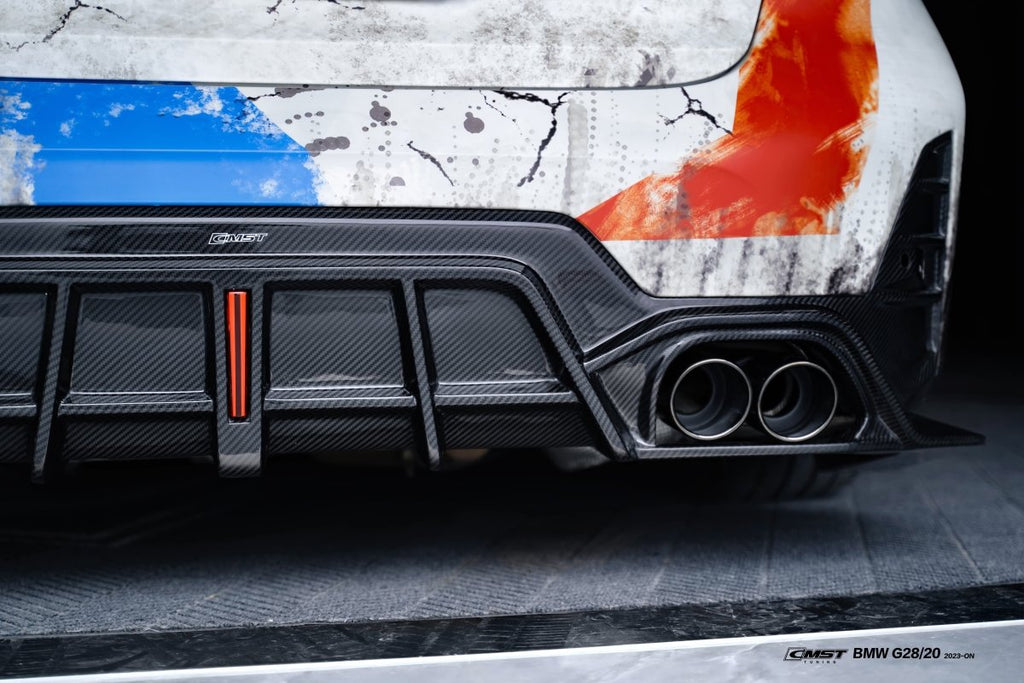 CMST Tuning Carbon Fiber Rear Diffuser for BMW 3 Series G20 330i M340i