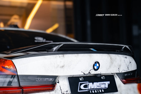 CMST Tuning Carbon Fiber Rear Spoiler Wing for BMW 3 Series G20 330i M340i & M3 G80 - Performance SpeedShop