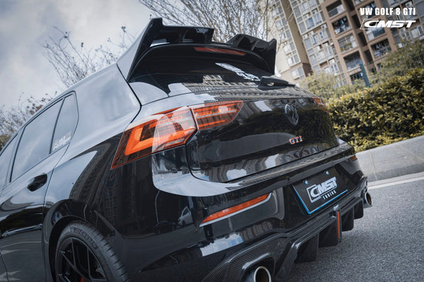 CMST Tuning Carbon Fiber Rear Roof Spoiler for Volkswagen GTI & Golf R MK8