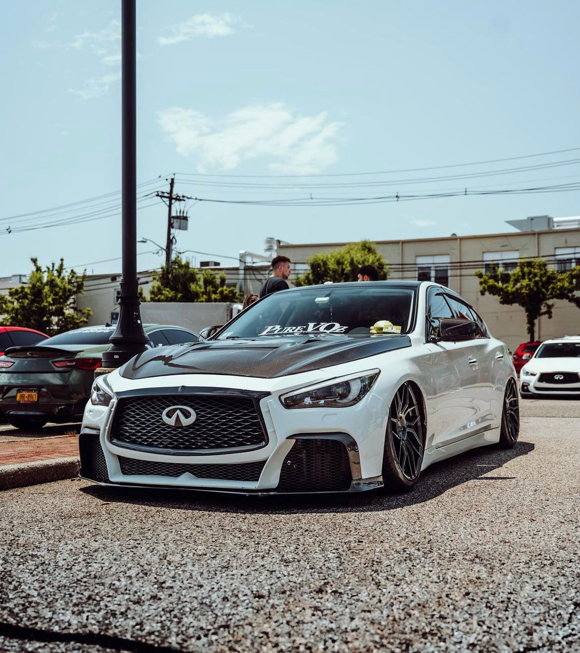 CMST Full Body Kit for Infiniti Q50 to Project Black S Concept