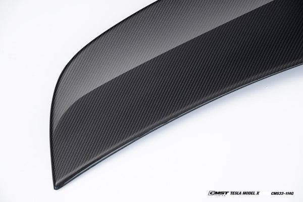 CMST Tuning Carbon Fiber Rear Spoiler for Tesla Model X 2022-ON